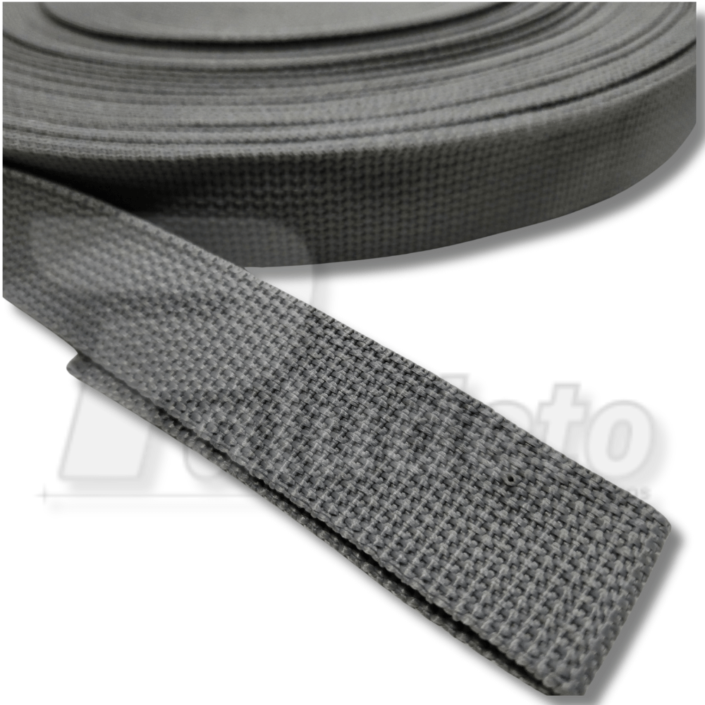 Alça de Nylon (CA) Cinza 30MM