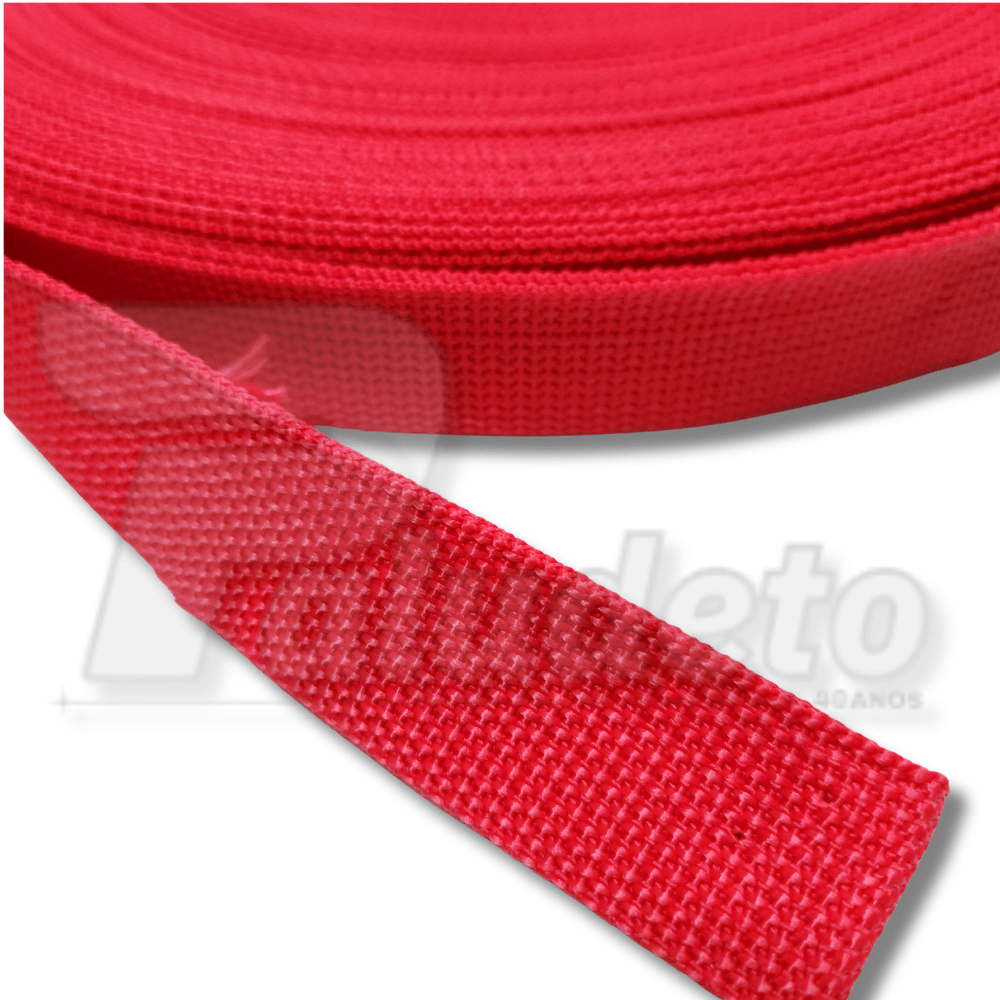 Alça de Nylon (CA) Vermelha 30MM