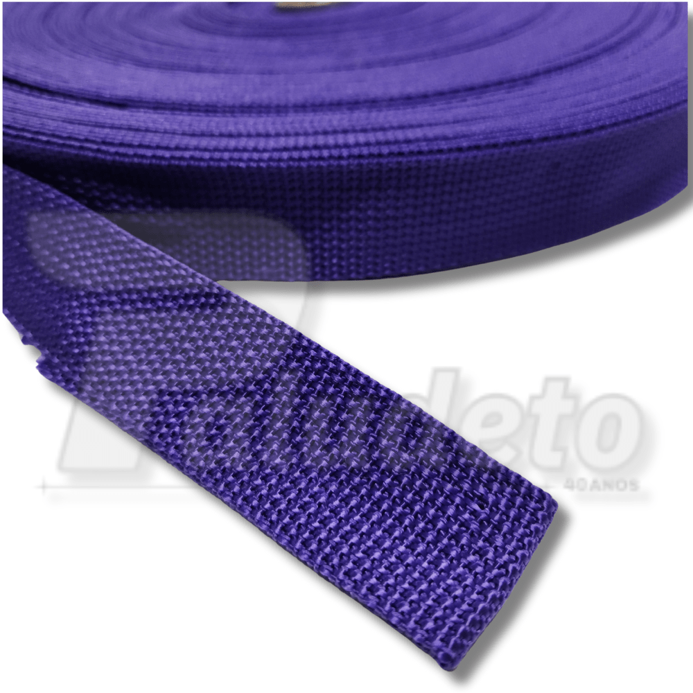 Alça de Nylon (CA) Roxo 30mm