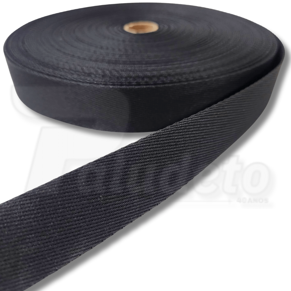 Alça Chick de Poliéster - Preto