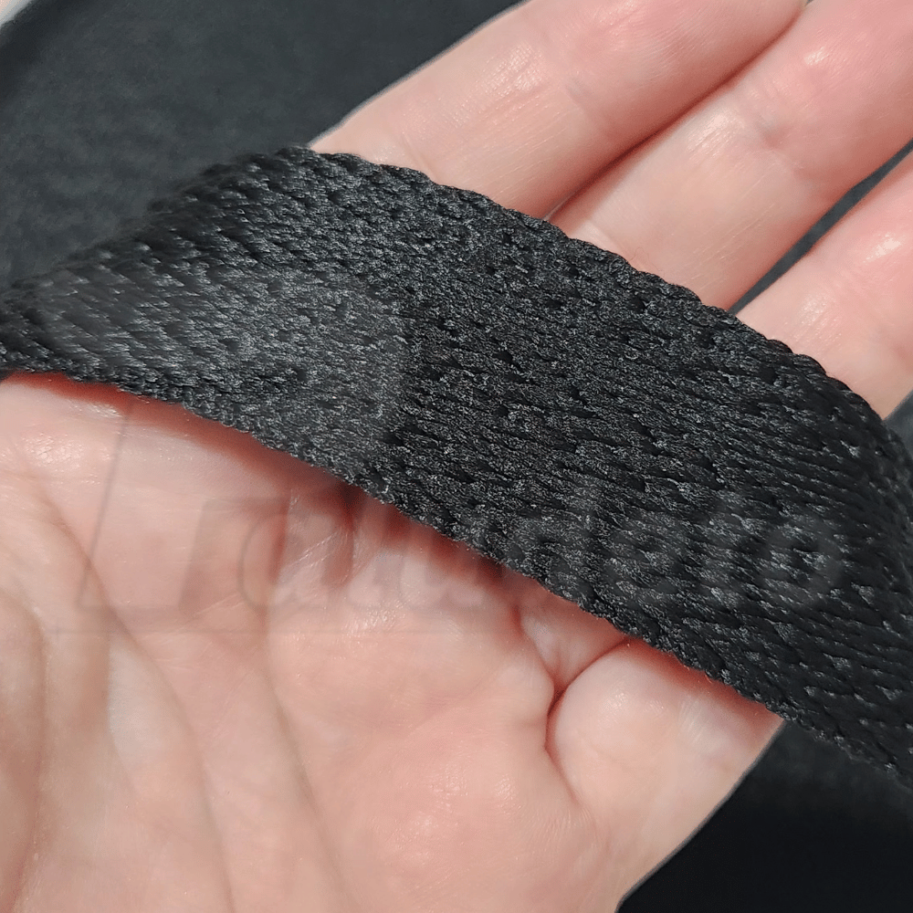 Alça Chick TRANÇADA 30MM PRETA