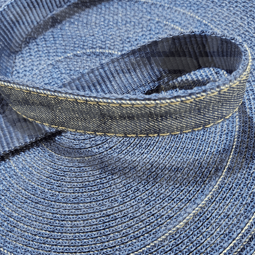 Alça de Nylon c/ jeans 25mm - Azul Marinho