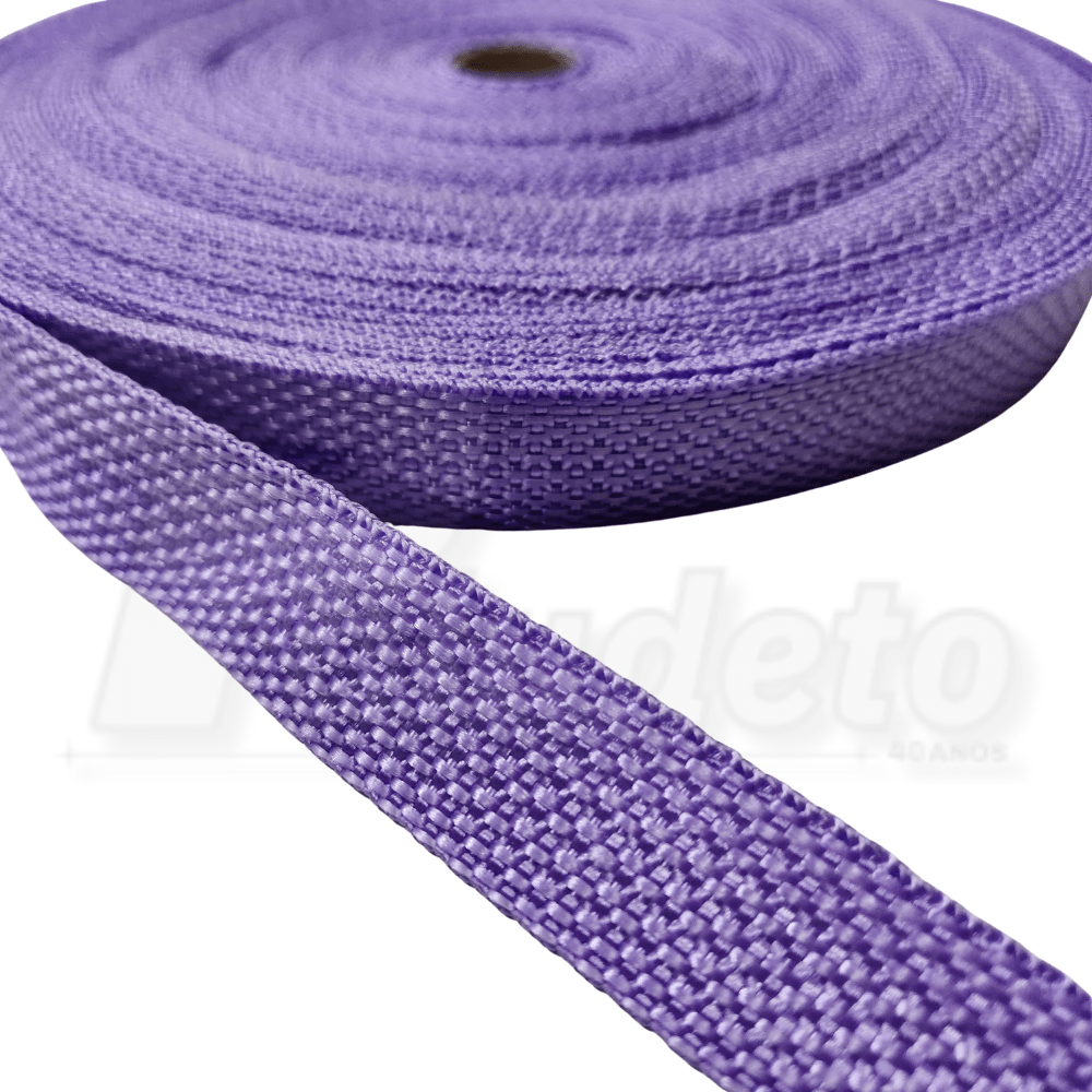 Alça de Nylon (CBR) 25mm Lilás