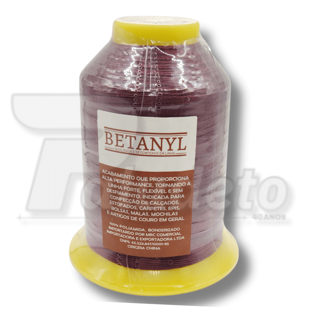 LINHA BETANYL 100% POLIAMIDA COR VINHO
