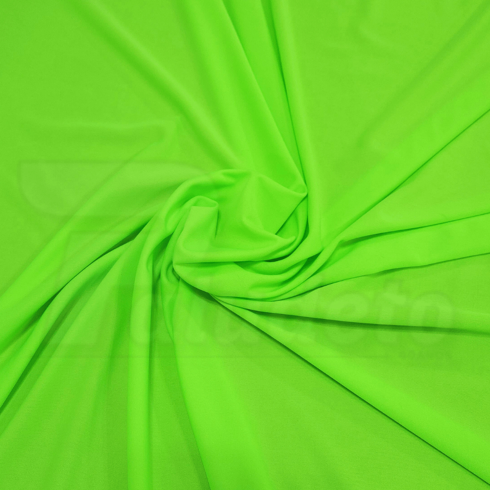 Malha Helanca Light Larg 1,80mt Verde Neon