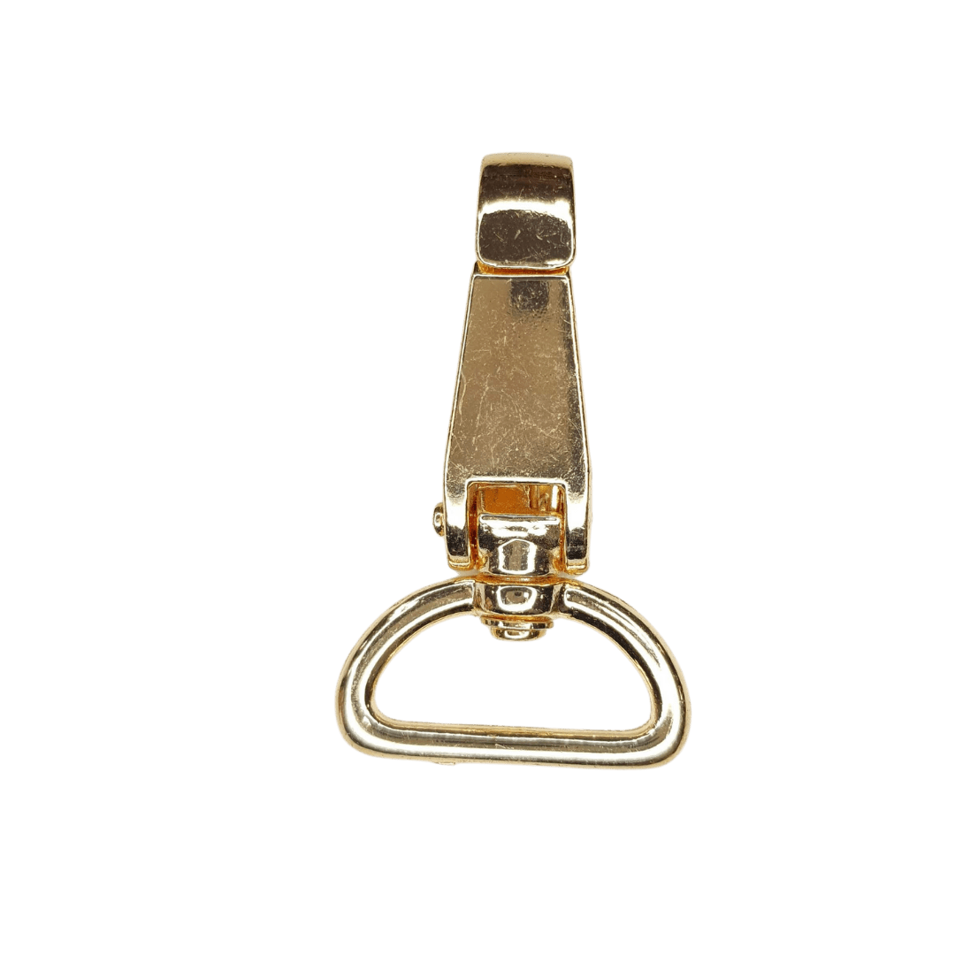 Mosquetão Dourado Verniz Ref.MS38 - 2,5cm