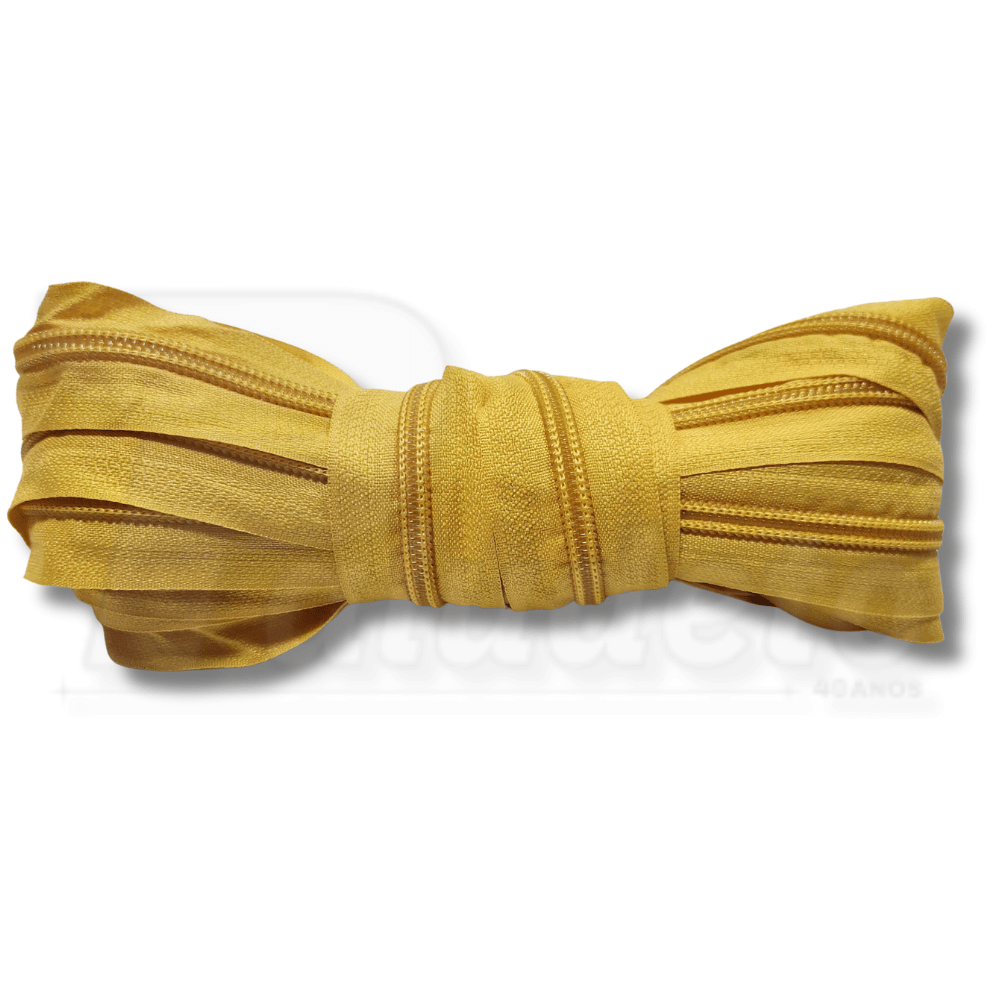 Zíper por metro nº 5 - Amarelo Ouro