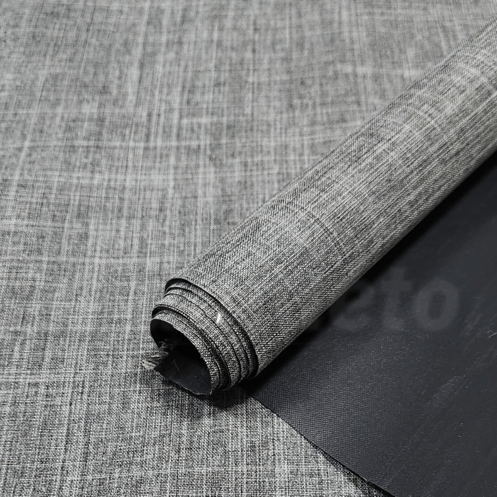 Nylon Linho Mescla - Cinza - 0,50 x 1,40m