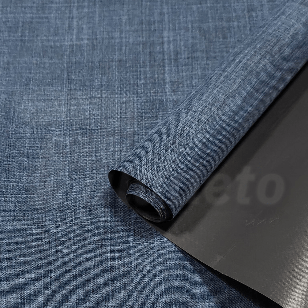 Nylon Linho Mescla - Marinho - 0,50 x 1,40m