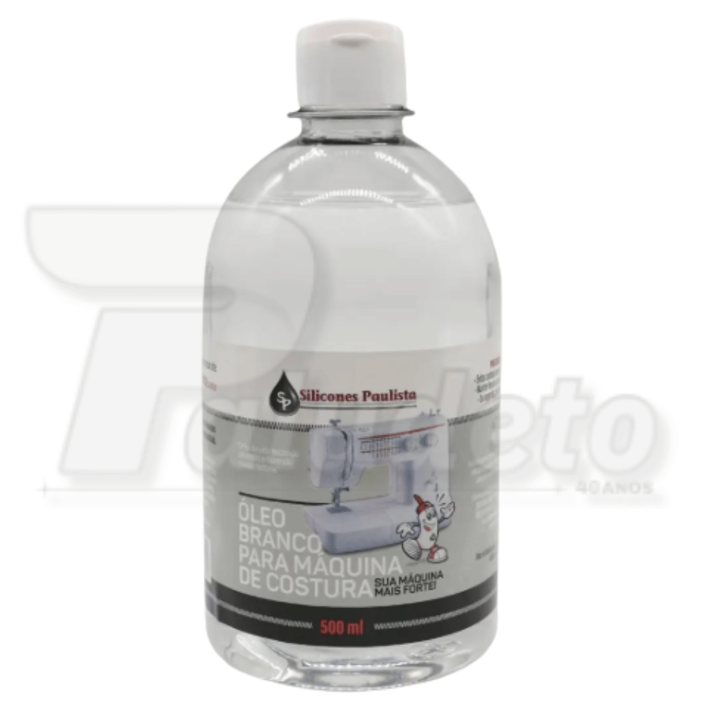 Óleo Branco para Máquina de Costura 500ml