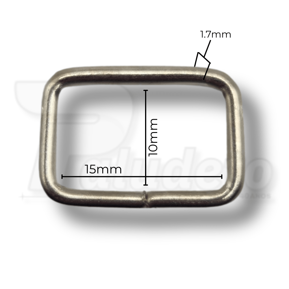 Passador 15mm Niquelado