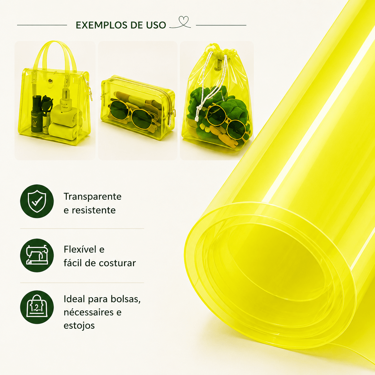 CRISTAL COLOR 0.40 Amarelo Neon