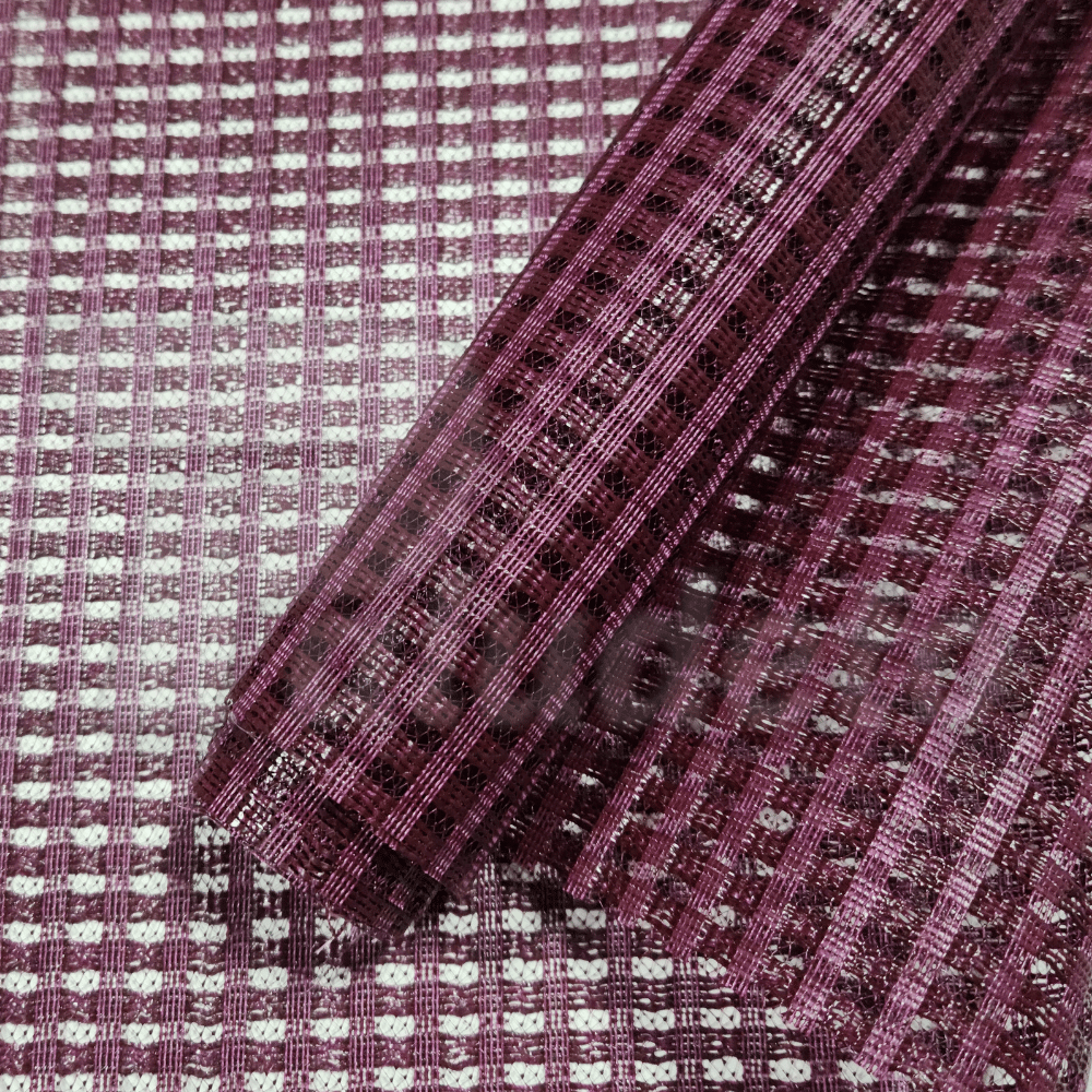 Tela Trançada - Larg 1,40m - Bordô