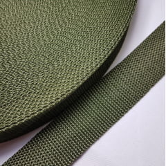 Alça de Nylon (CA) Verde Musgo 30MM