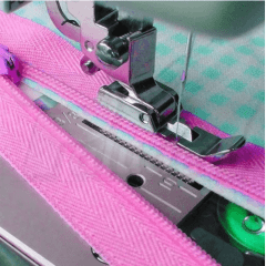 Calcador para ziper para Maquina Domestica