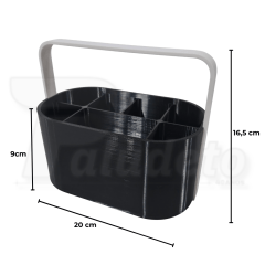 Organizador de Ateliê 3D PRETO
