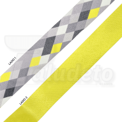 Alça Acetinada DUPLA FACE 30mm Ref AB095