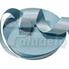 Alça Acetinada AZUL CLARO 30MM