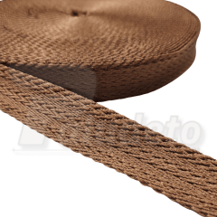 Alça Chick TRANÇADA 30MM CARAMELO