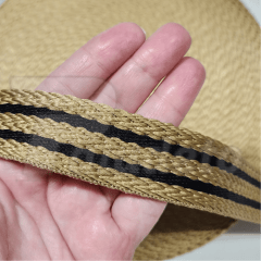 Alça Chick TRANÇADA 30MM LISTRADA