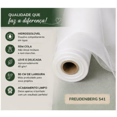 Entretela Hidrossolúvel para Bordar