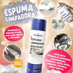 Espuma Limpadora Multiuso 550ml