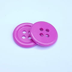 Botão de Casear Ritas 18mm Pink 10unid