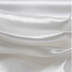 Tecido Cetim Liso - LG 150cm - Branco