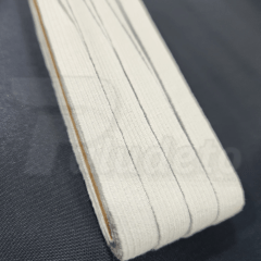 Elástico São José nº 16 LARG 10mm X 10MT Branco
