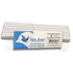 Elástico São José nº 08 LARG 05mm x 10mt Branco