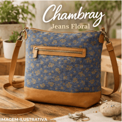 Jeans Floral Estampado