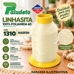 LINHASITA 100% POLIAMIDA 60 COR 1310 - BEGE