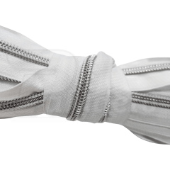 Zíper por metro nº 5 Aluminizado - Branco