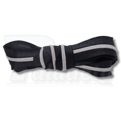 Zíper por metro nº 5 Aluminizado - Preto