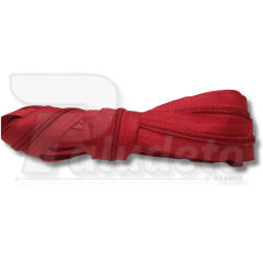 Zíper por metro nº 5 - Vermelho