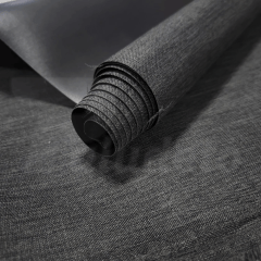 Nylon Linho Mescla - Preto - 0,50 x 1,40m