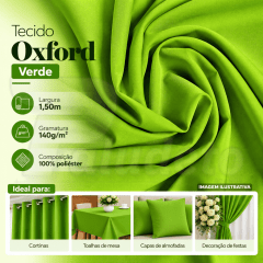 TECIDO OXFORD LARG 1,50M VERDE LIMÃO
