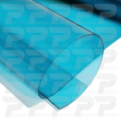 Plástico Colorido 0.40 - Azul