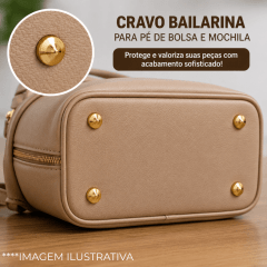 CRAVO BAILARINA PCT C/ 10 UNID DOURADO