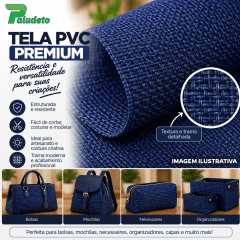 TELA PVC PREMIUM AZUL ESCURO