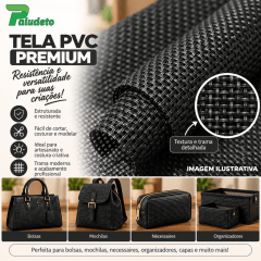 TELA PVC PREMIUM PRETO