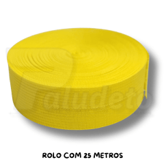 Viés Boneon 25mm x 25mt Amarelo Canário Viés Boneon 25mm x 25mt Amarelo Canário