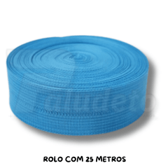 Viés Boneon 25mm x 25mt AZUL TURQUESA Viés Boneon 25mm x 25mt AZUL TURQUESA