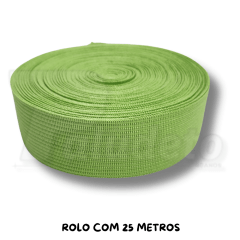 Viés Boneon 25MM X 25MT Verde PISTACHE Viés Boneon 25MM X 25MT Verde PISTACHE